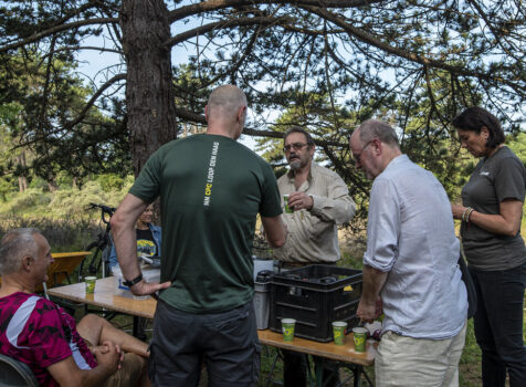 Dunea Vrijwilligersdag: samen aan de slag in Meijendel