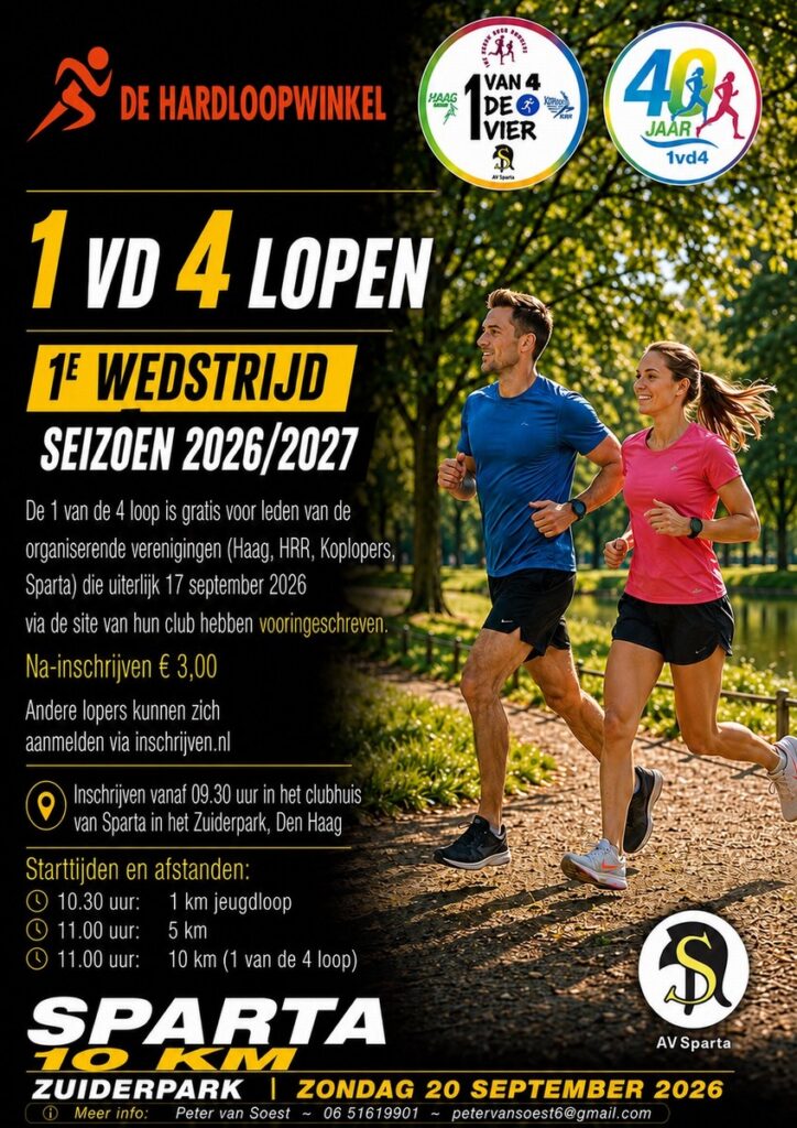 Spartaloop 2026 1 van de 4